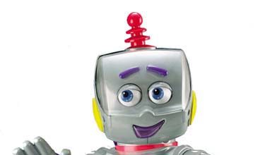 Fisher Price Kasey The Kinderbot Interaction Learning Robot With New Cartridge 